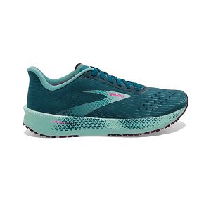 Brooks Hyperion Tempo Road Running Shoes - Womens, Blue/Green/Pink | IE-IWL103657